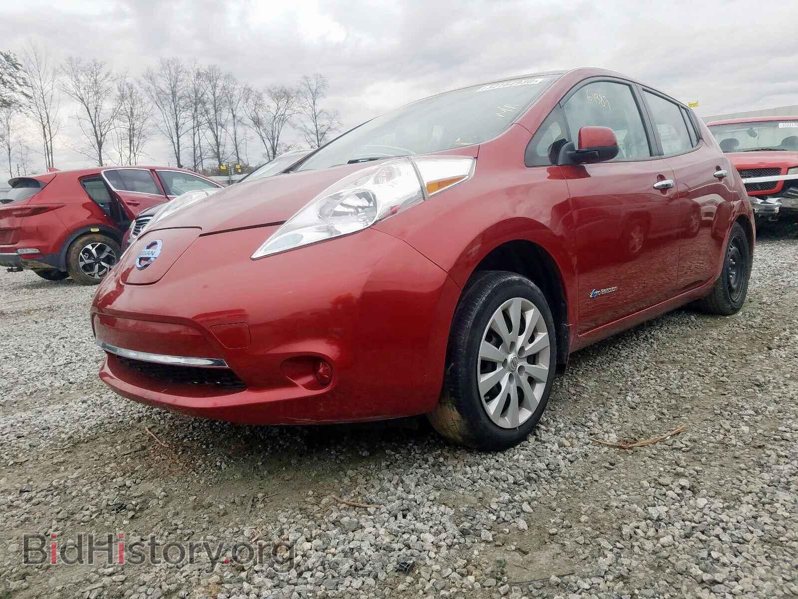 2015 NISSAN LEAF - VIN: 1N4AZ0CP7FC302255 - Фото 2