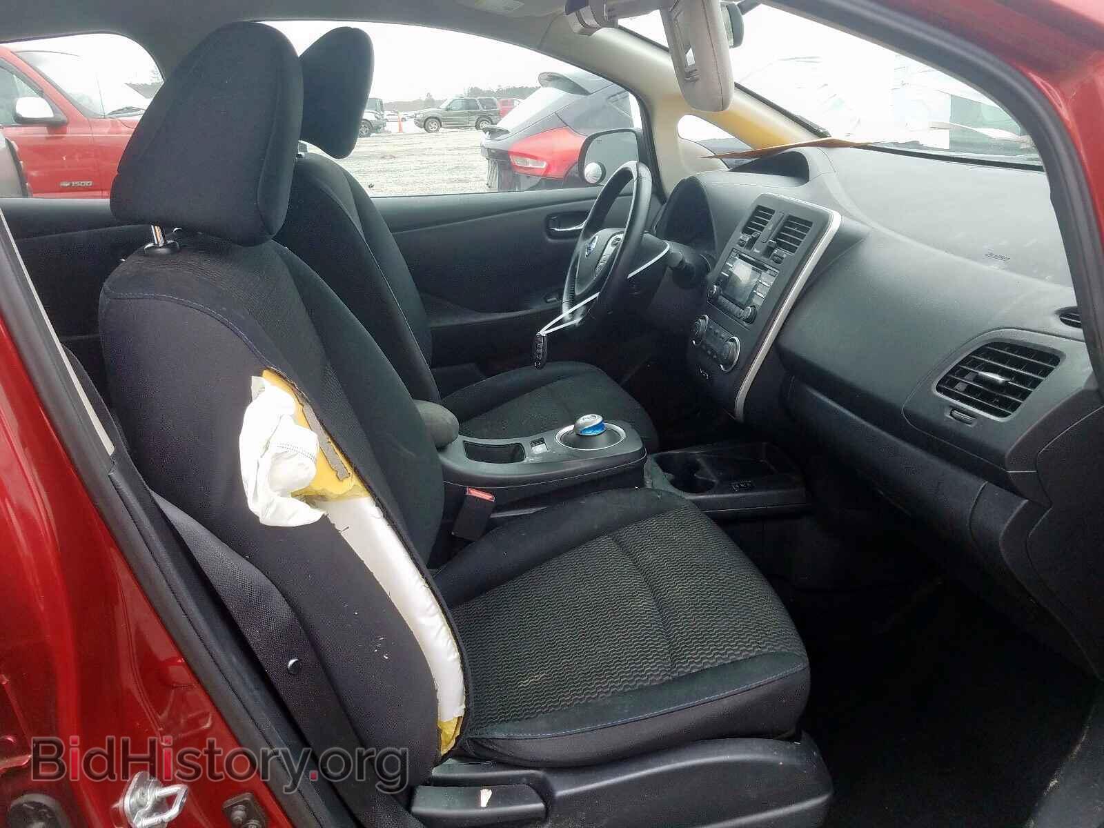 2015 NISSAN LEAF - VIN: 1N4AZ0CP7FC302255 - Фото 5