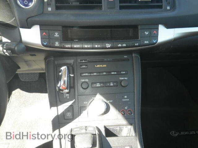 2012 LEXUS CT 200 - VIN: JTHKD5BH0C2102242 - Фото 9