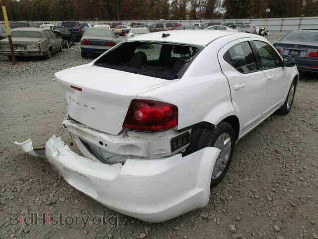 2012 DODGE AVENGER - VIN: 1C3CDZAB6CN206750 - Фото 4