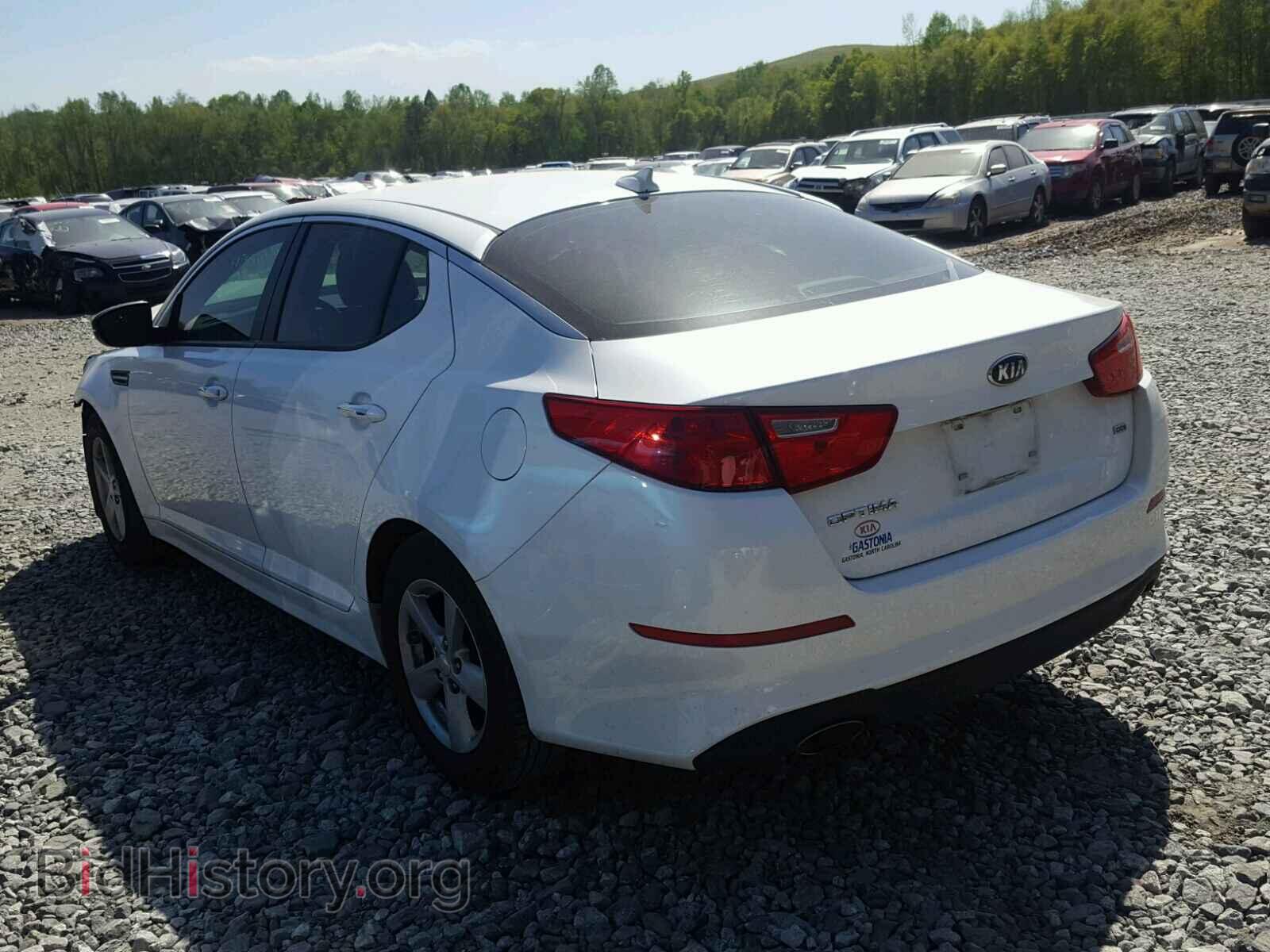 2014 KIA OPTIMA - VIN: 5XXGM4A76EG295178 - Фото 3