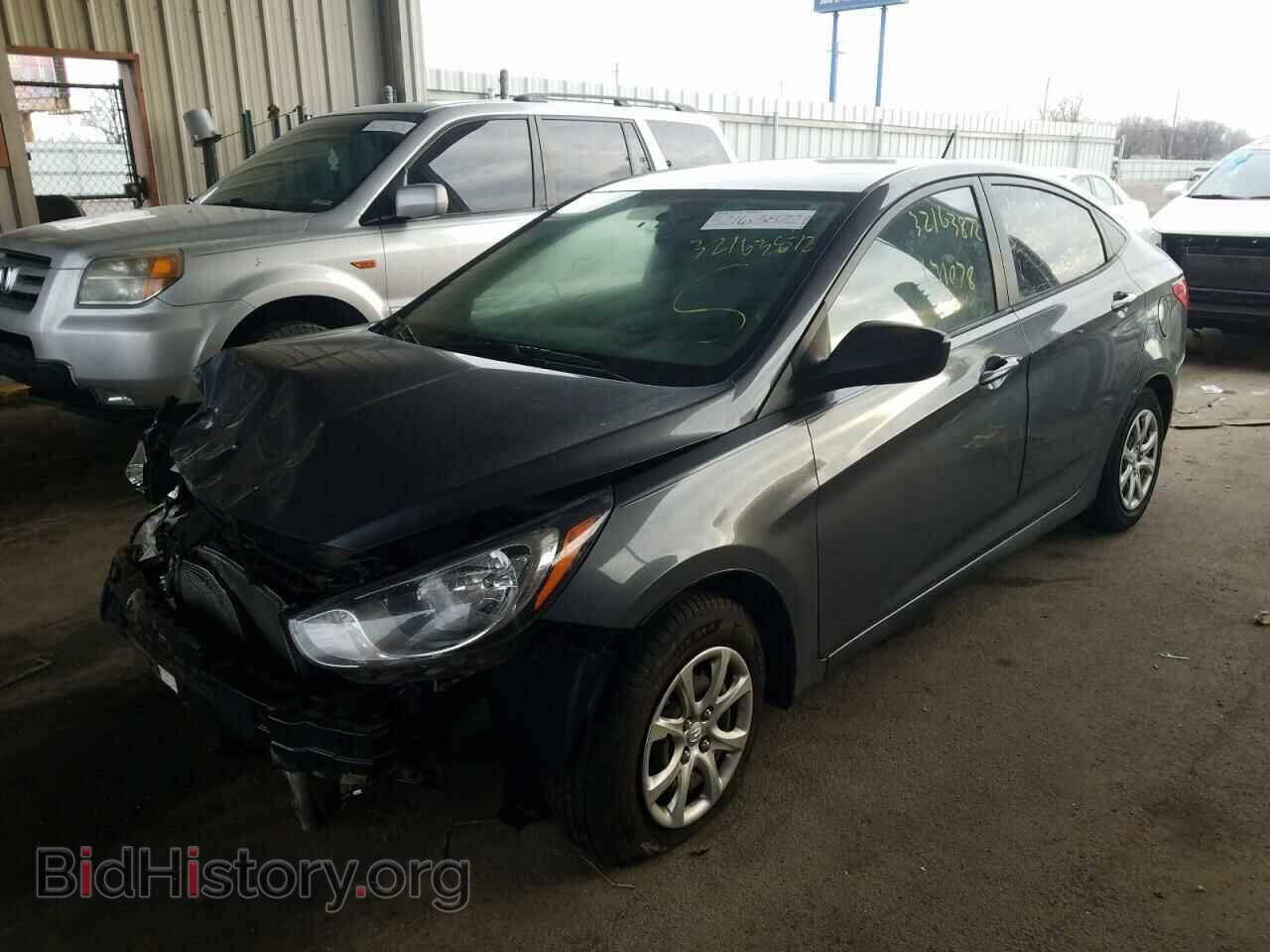 2013 HYUNDAI ACCENT - VIN: KMHCT4AEXDU414726 - Фото 2