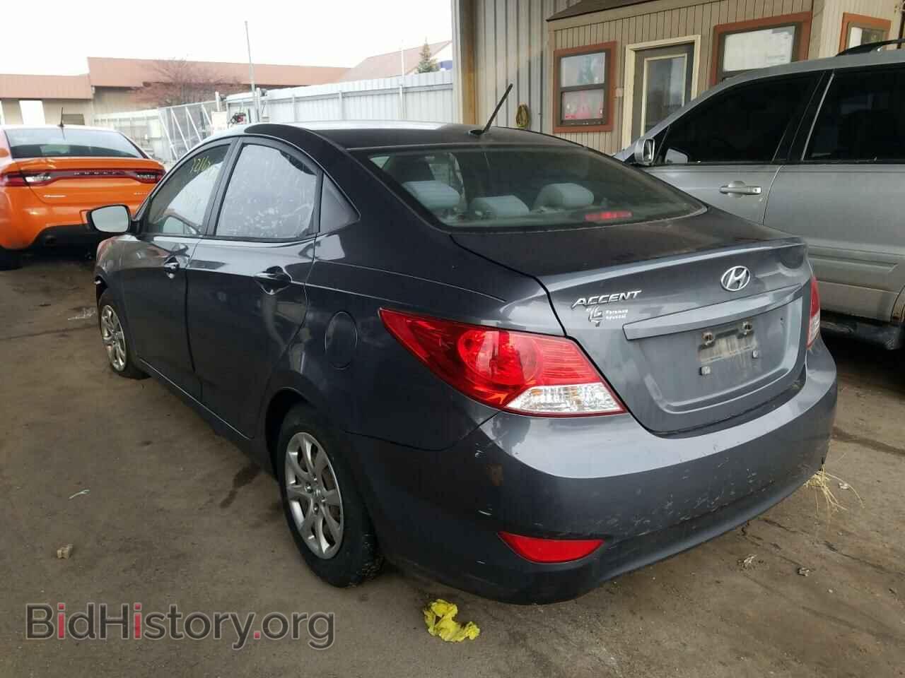 2013 HYUNDAI ACCENT - VIN: KMHCT4AEXDU414726 - Фото 3