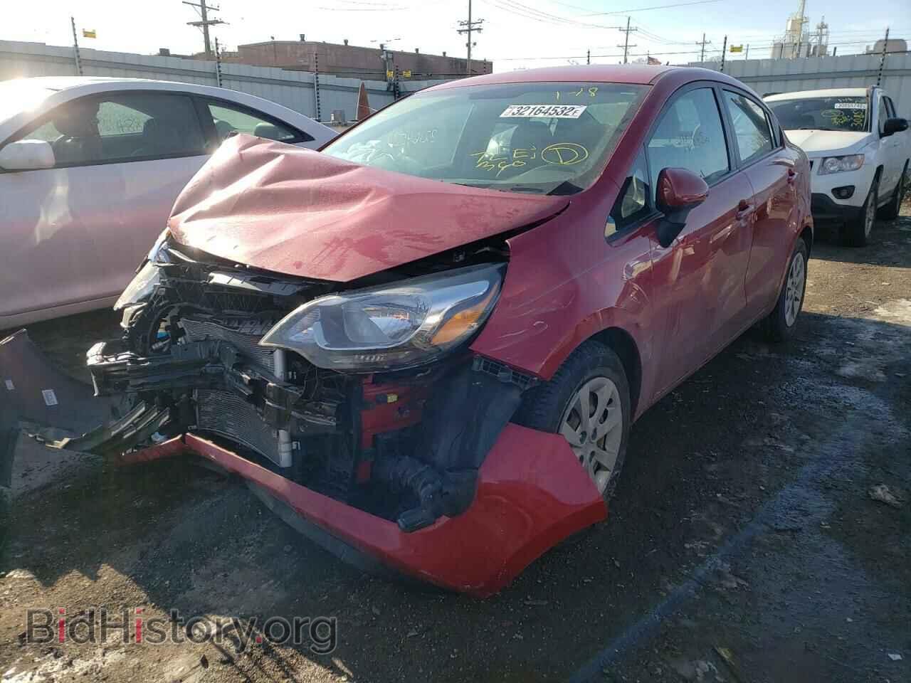 2014 KIA RIO - VIN: KNADM4A39E6361900 - Фото 2
