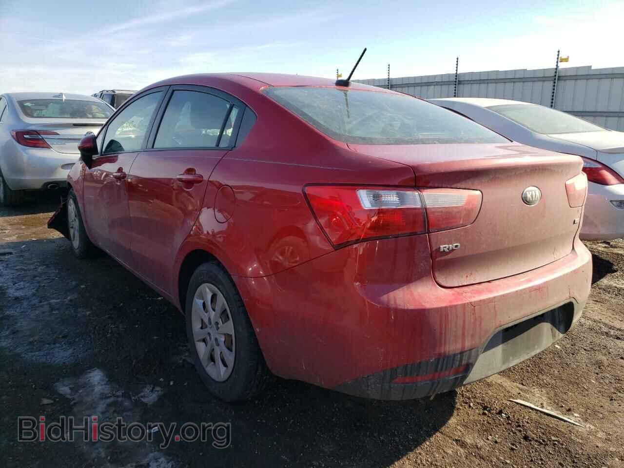 2014 KIA RIO - VIN: KNADM4A39E6361900 - Фото 3