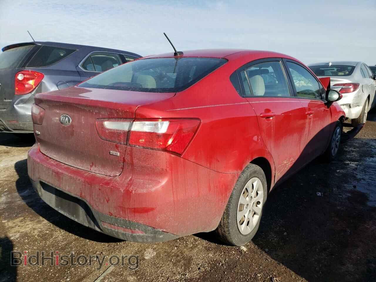 2014 KIA RIO - VIN: KNADM4A39E6361900 - Фото 4