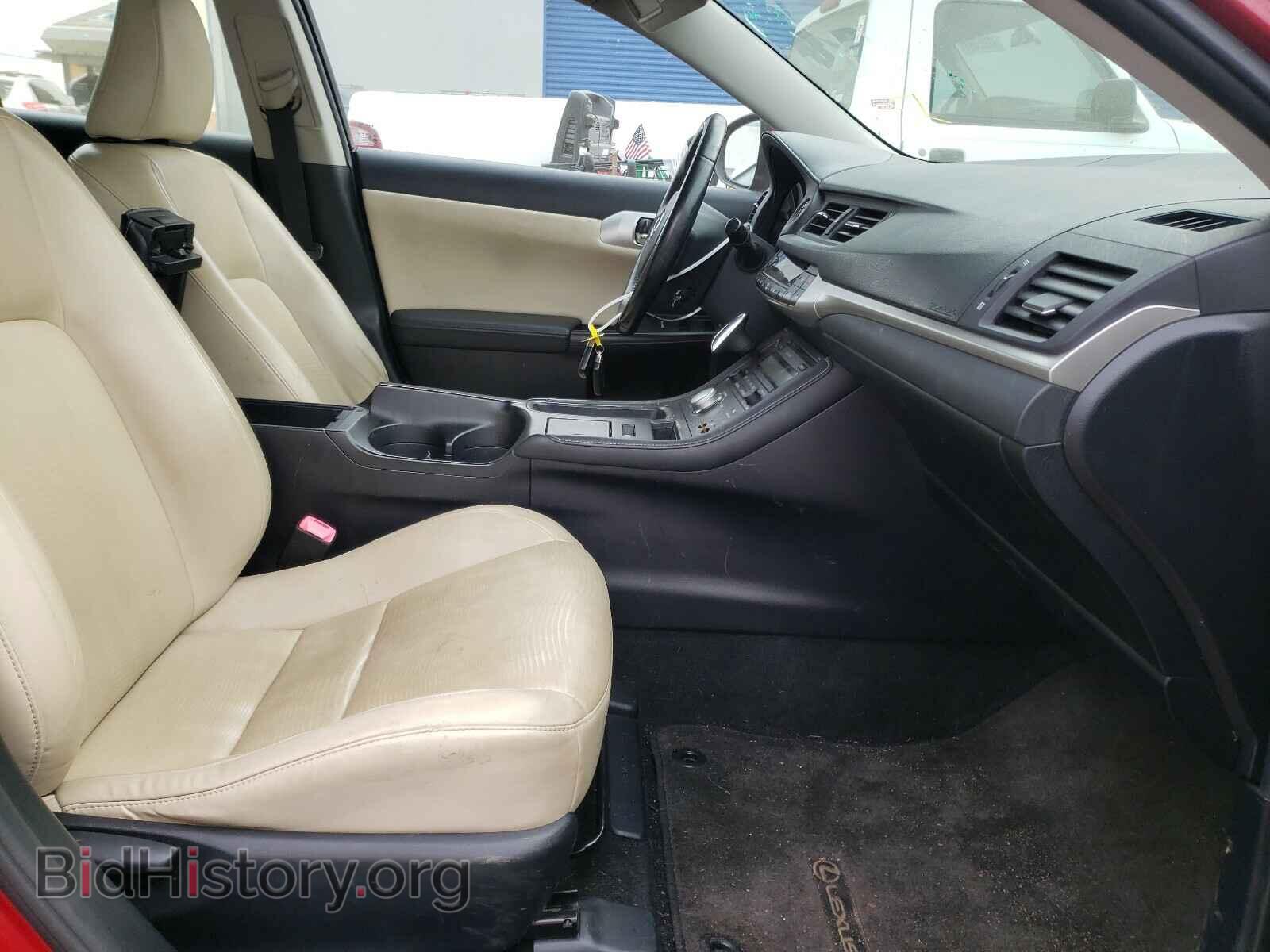 2011 LEXUS CT 200 - VIN: JTHKD5BH4B2043680 - Фото 5