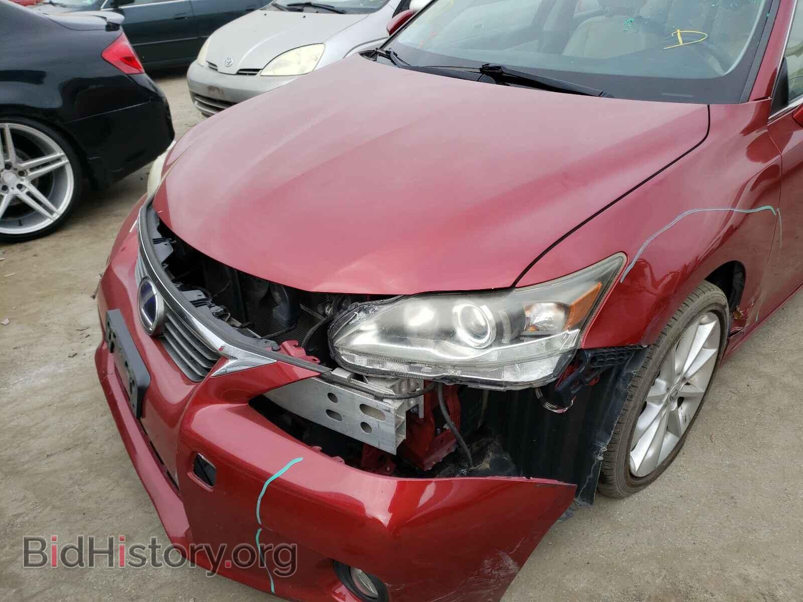 2011 LEXUS CT 200 - VIN: JTHKD5BH4B2043680 - Фото 9