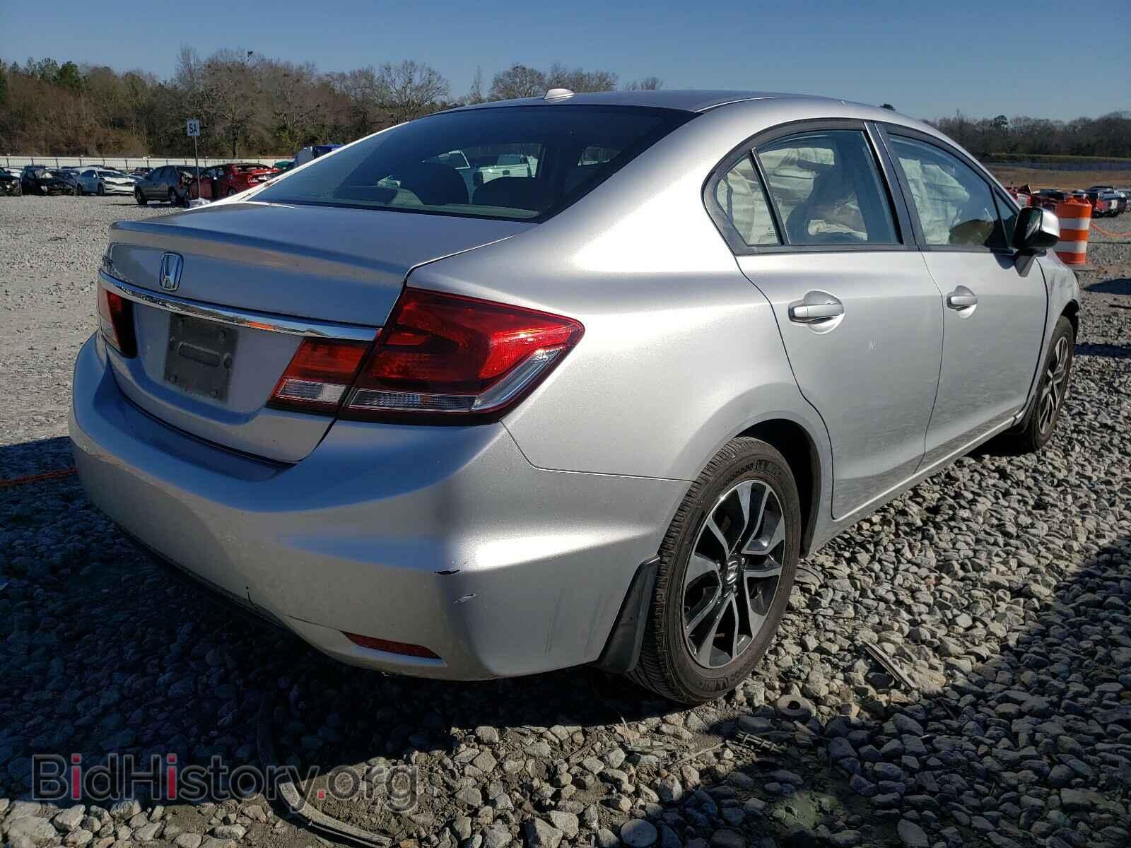 2013 HONDA CIVIC - VIN: 2HGFB2F91DH558609 - Фото 4