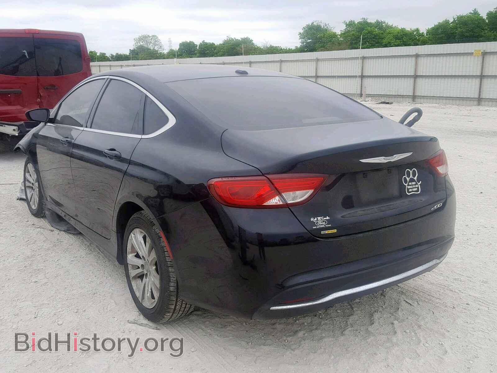 2016 CHRYSLER 200 - VIN: 1C3CCCAB3GN110645 - Photo 3