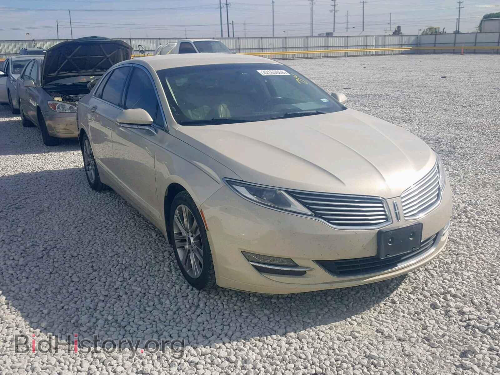 Фотография 3LN6L2G94ER832381 - LINCOLN MKZ 2014