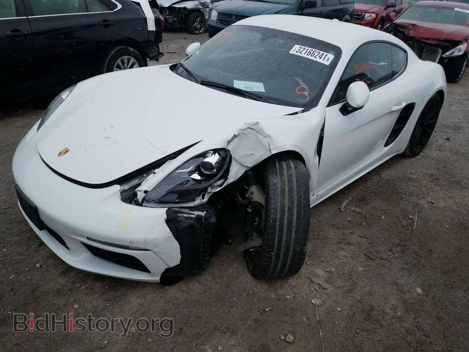 2018 PORSCHE CAYMAN - VIN: WP0AA2A8XJK260235 - Фото 2
