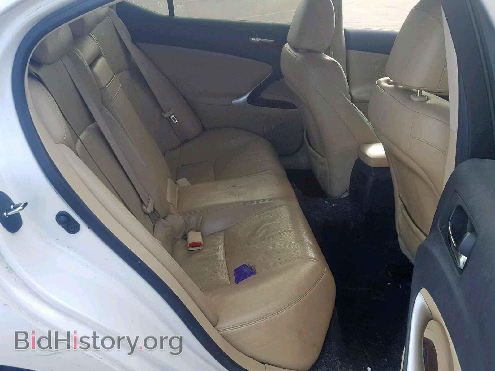 2008 LEXUS IS - VIN: JTHBE262382013645 - Photo 6
