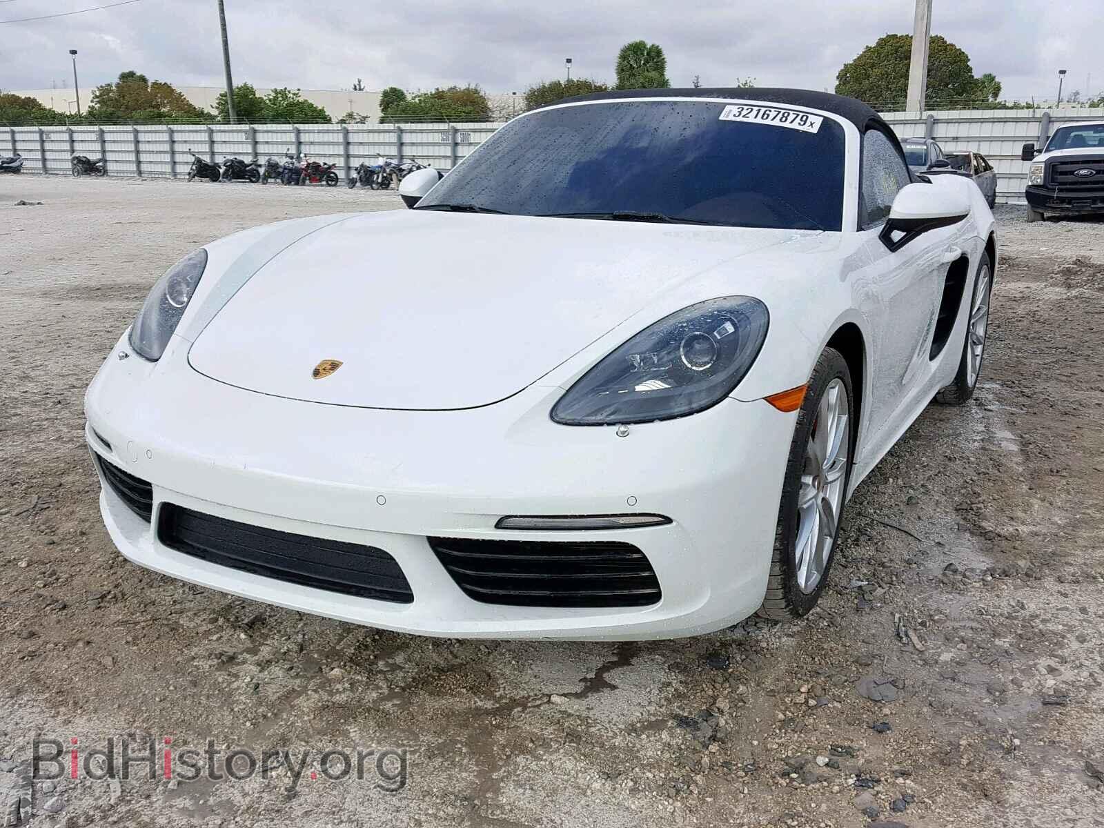 2017 PORSCHE BOXSTER - VIN: WP0CB2A82HS240125 - Фото 2
