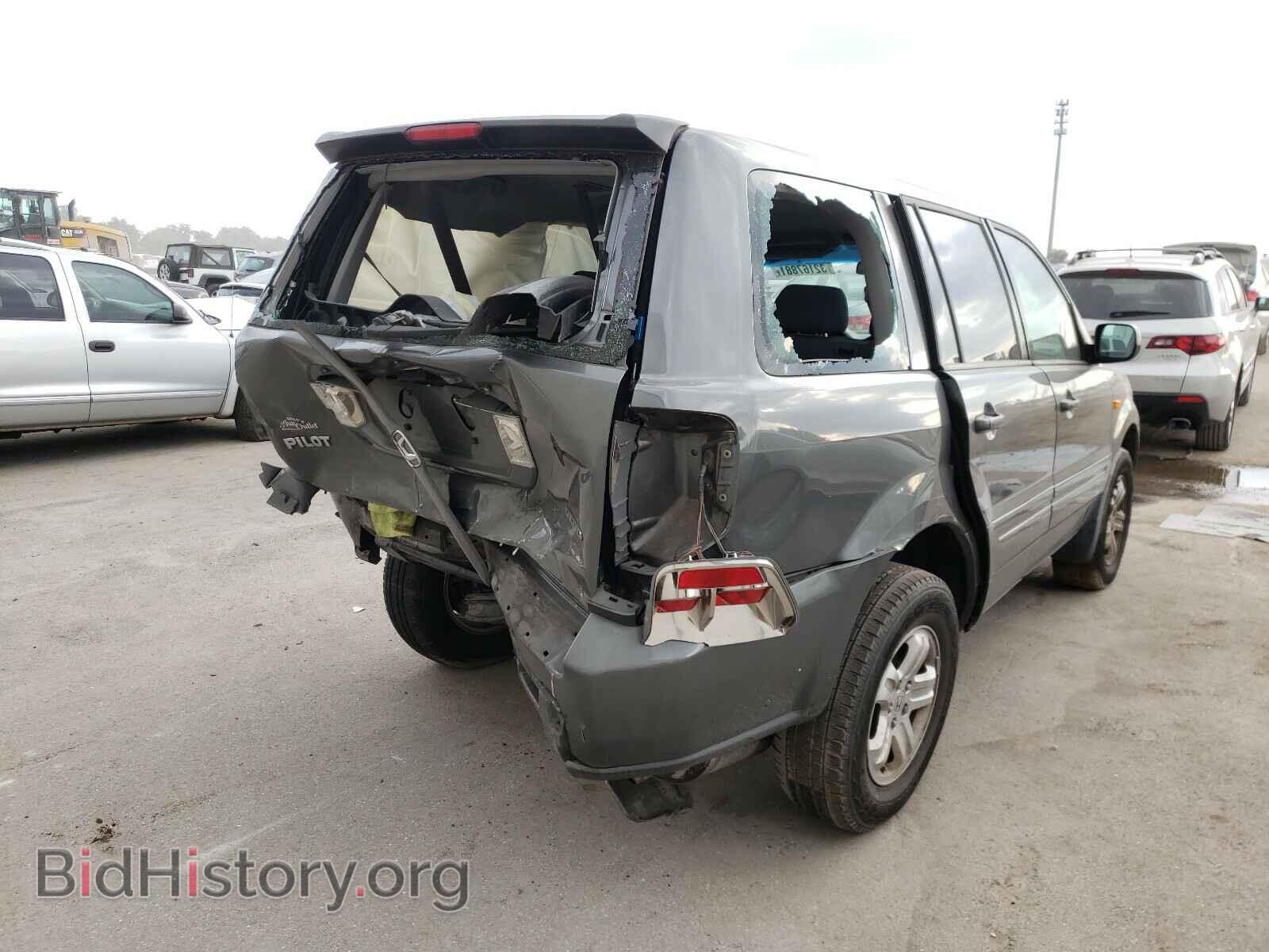 2007 HONDA PILOT - VIN: 5FNYF18167B018373 - Photo 4