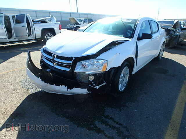 2014 DODGE AVENGER - VIN: 1C3CDZAB1EN220803 - Фото 2