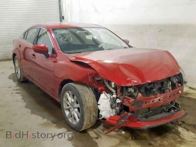 2016 Mazda 6 6 Sport, red — VIN JM1GJ1U57G1406725, Copart