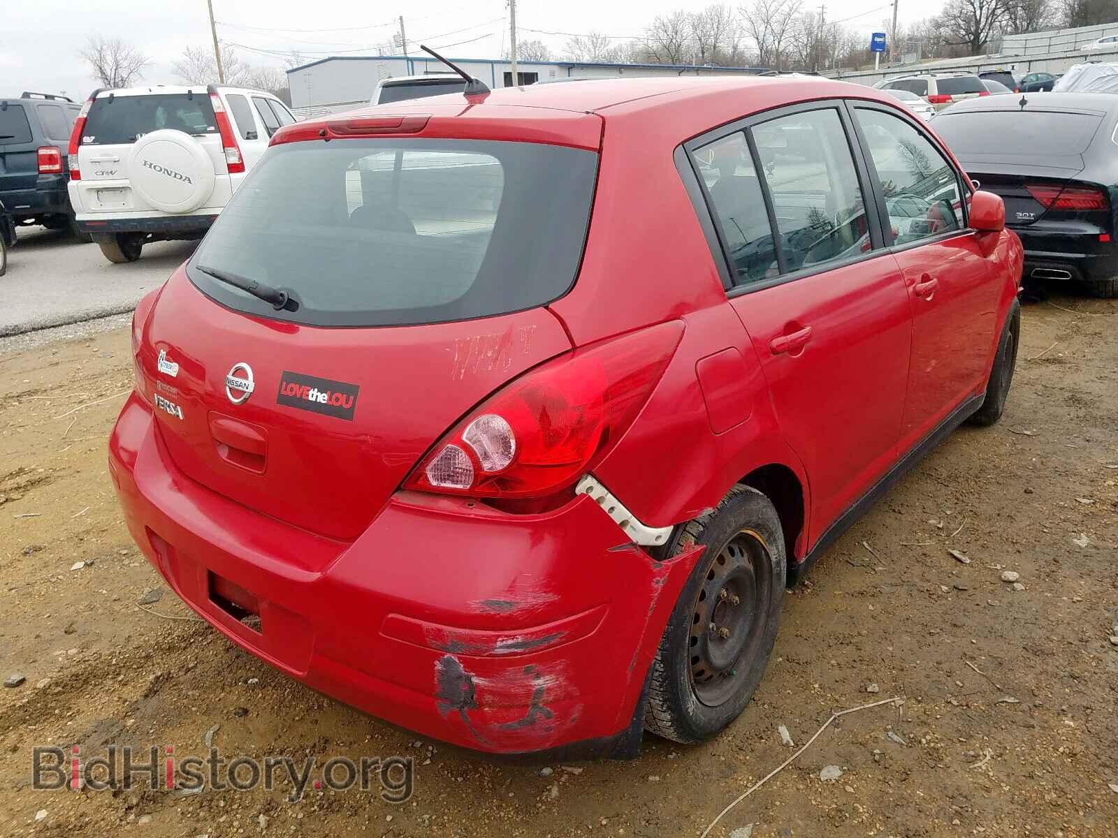 2009 NISSAN VERSA - VIN: 3N1BC13E59L387435 - Фото 4