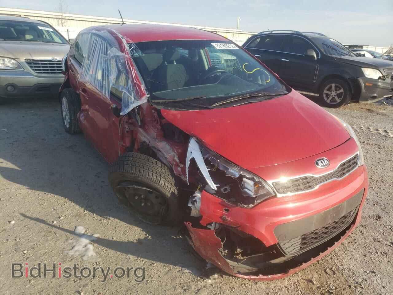 Фотография KNADN5A32F6456349 - KIA RIO 2015