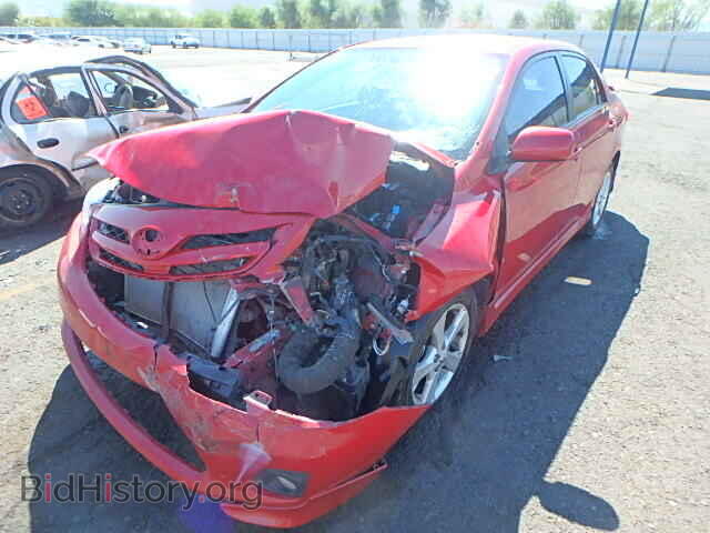 2011 TOYOTA COROLLA - VIN: 2T1BU4EE7BC656956 - Фото 2