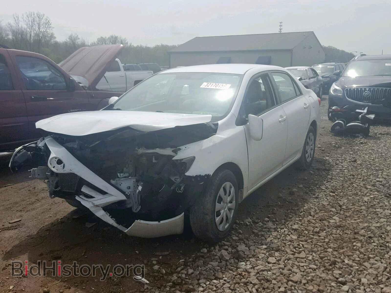 2011 TOYOTA COROLLA BA - VIN: 2T1BU4EE5BC631988 - Фото 2