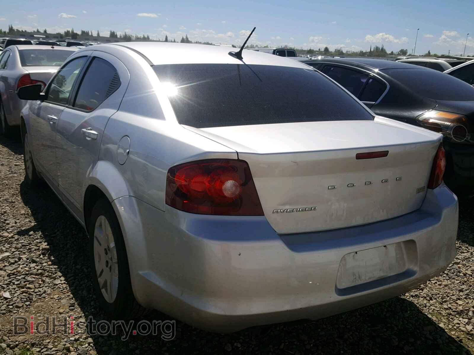 2012 DODGE AVENGER - VIN: 1C3CDZAG5CN269589 - Фото 3