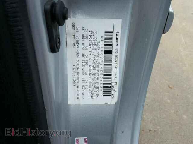 2004 CHRYSLER SEBRING - VIN: 4C3AG52H34E031142 - Фото 10