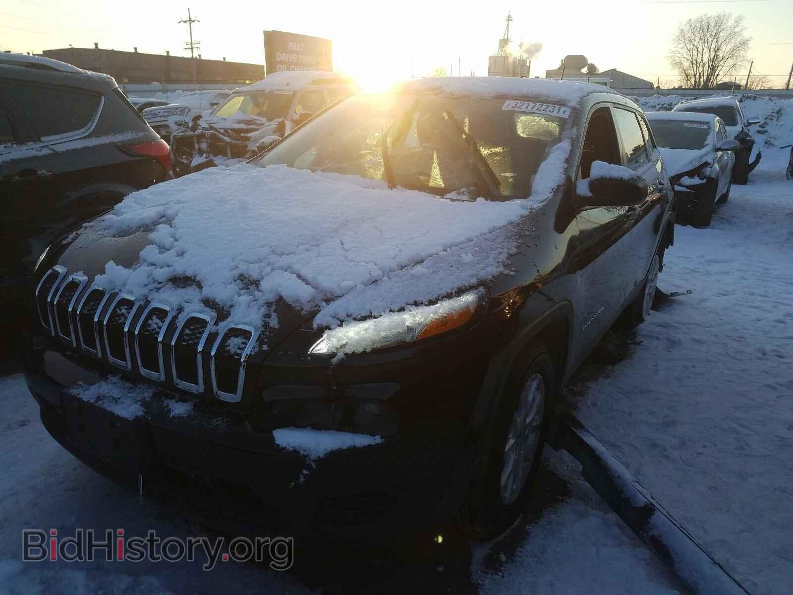 2017 JEEP CHEROKEE - VIN: 1C4PJMABXHD220883 - Фото 2