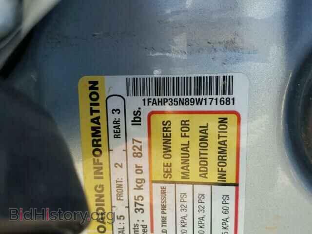 2009 FORD FOCUS - VIN: 1FAHP35N89W171681 - Фото 10