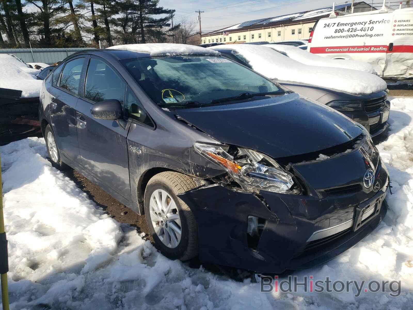 Photo JTDKN3DP1C3017881 - TOYOTA PRIUS 2012