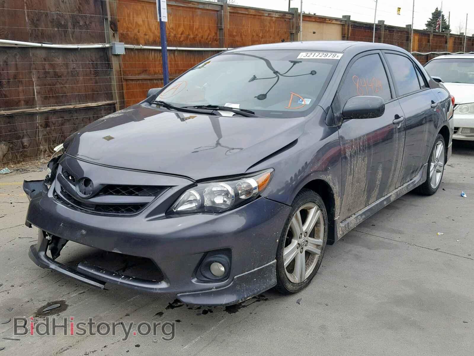 2013 TOYOTA COROLLA BA - VIN: 5YFBU4EE6DP088993 - Фото 2