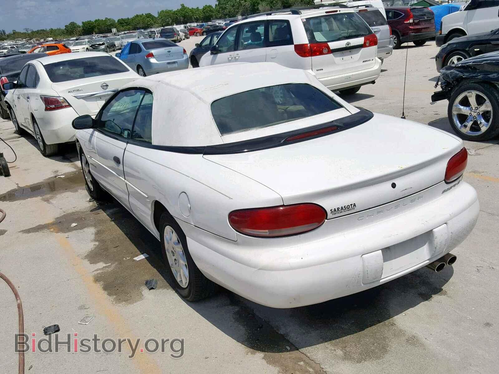 1998 CHRYSLER SEBRING - VIN: 3C3EL45H2WT314753 - Фото 3