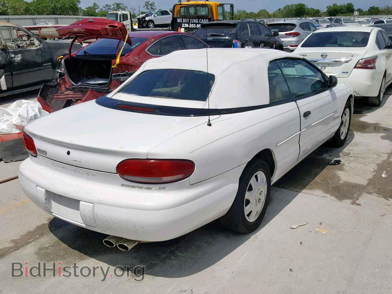 1998 CHRYSLER SEBRING - VIN: 3C3EL45H2WT314753 - Фото 4