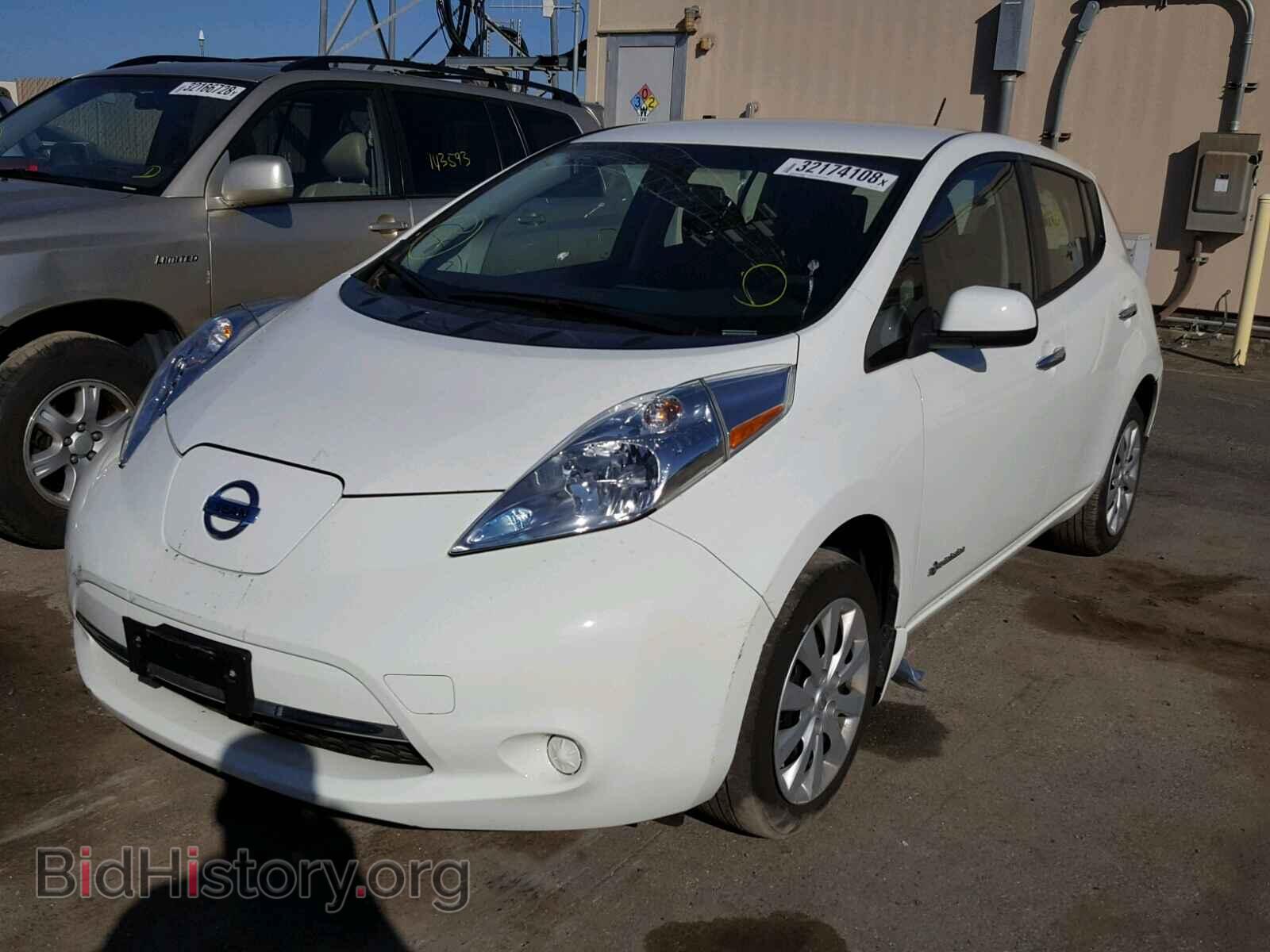 2016 NISSAN LEAF - VIN: 1N4AZ0CP8GC311287 - Фото 2