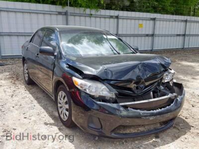 2012 Toyota COROLLA BA, black — VIN 2T1BU4EE2CC774544, Copart