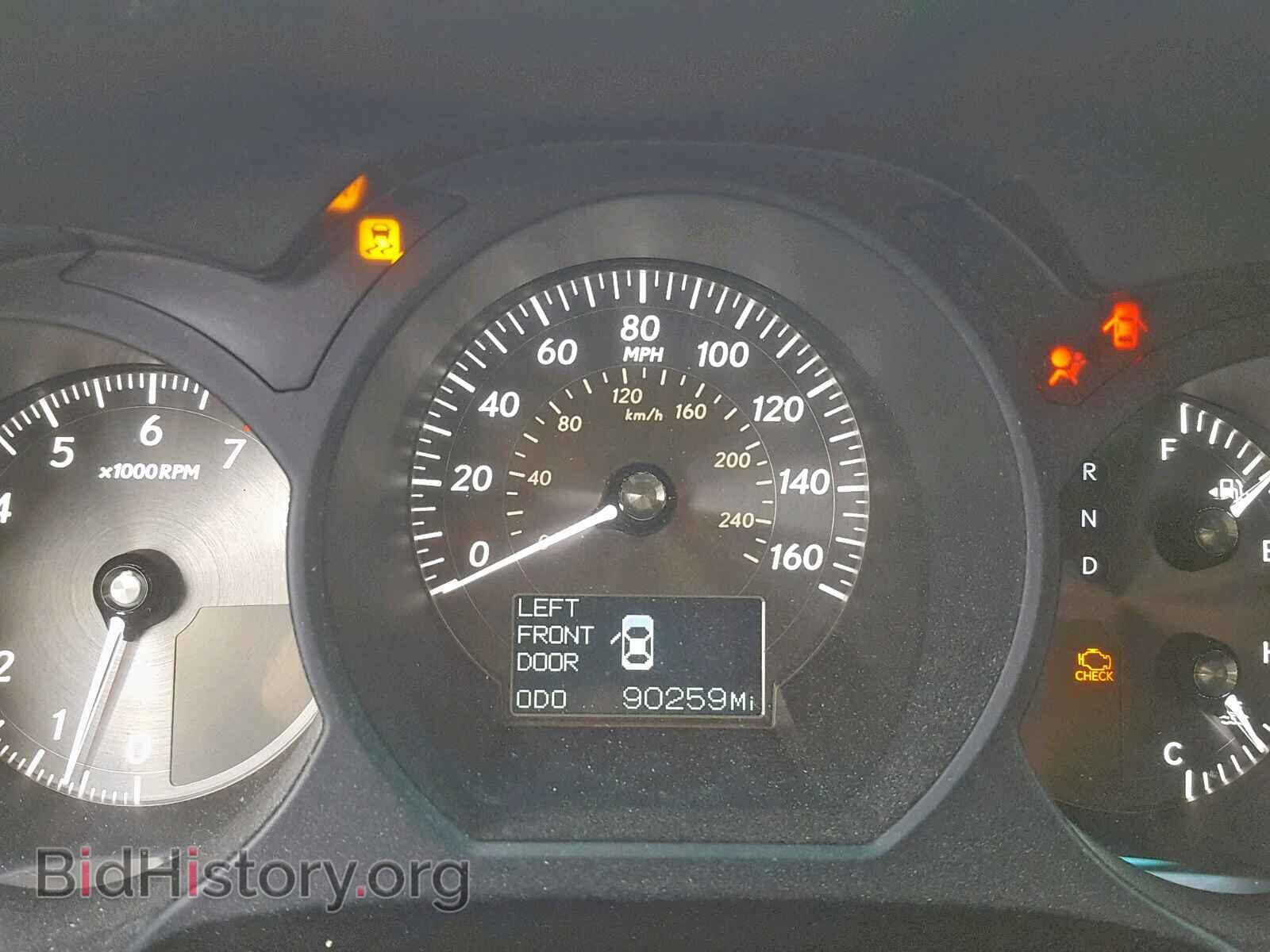 2009 LEXUS GS350 - VIN: JTHBE96S490043162 - Фото 8