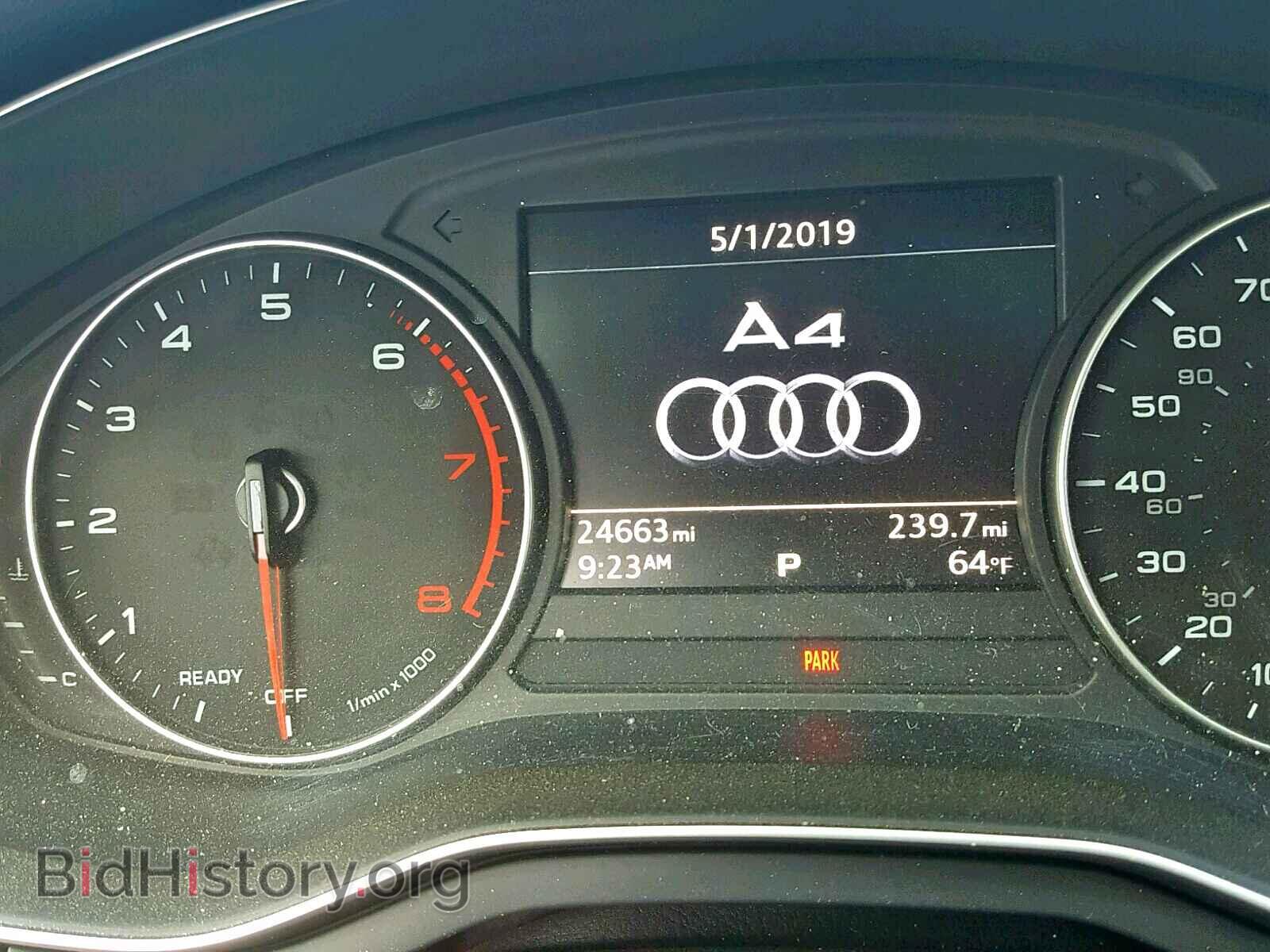 2017 AUDI A4 - VIN: WAUGMAF47HN062672 - Фото 8