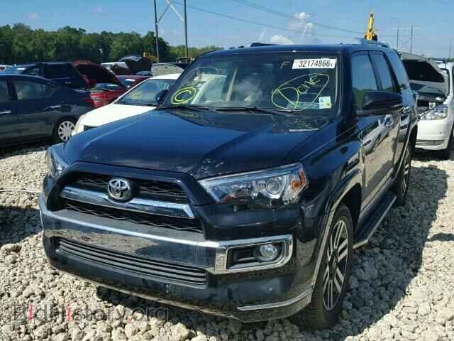 2016 TOYOTA 4RUNNER - VIN: JTEZU5JR3G5117957 - Фото 2