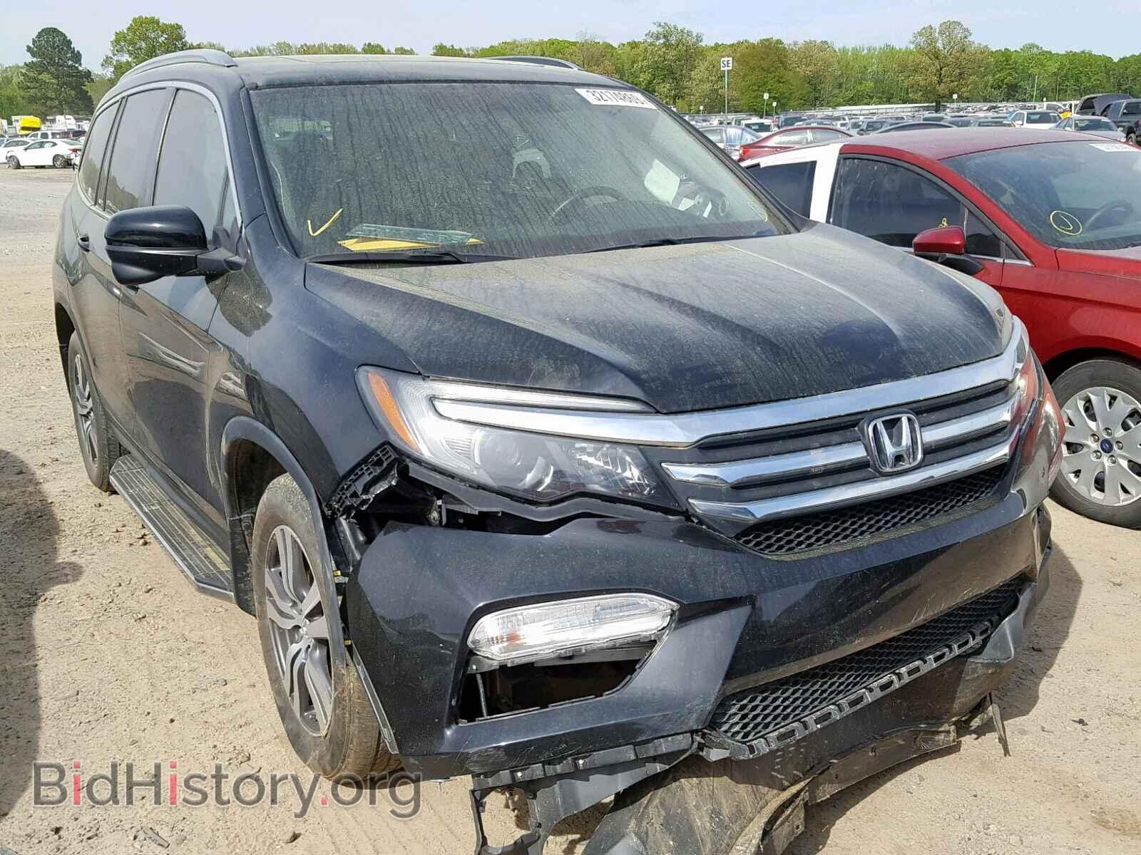 Фотография 5FNYF5H86GB014005 - HONDA PILOT EXL 2016
