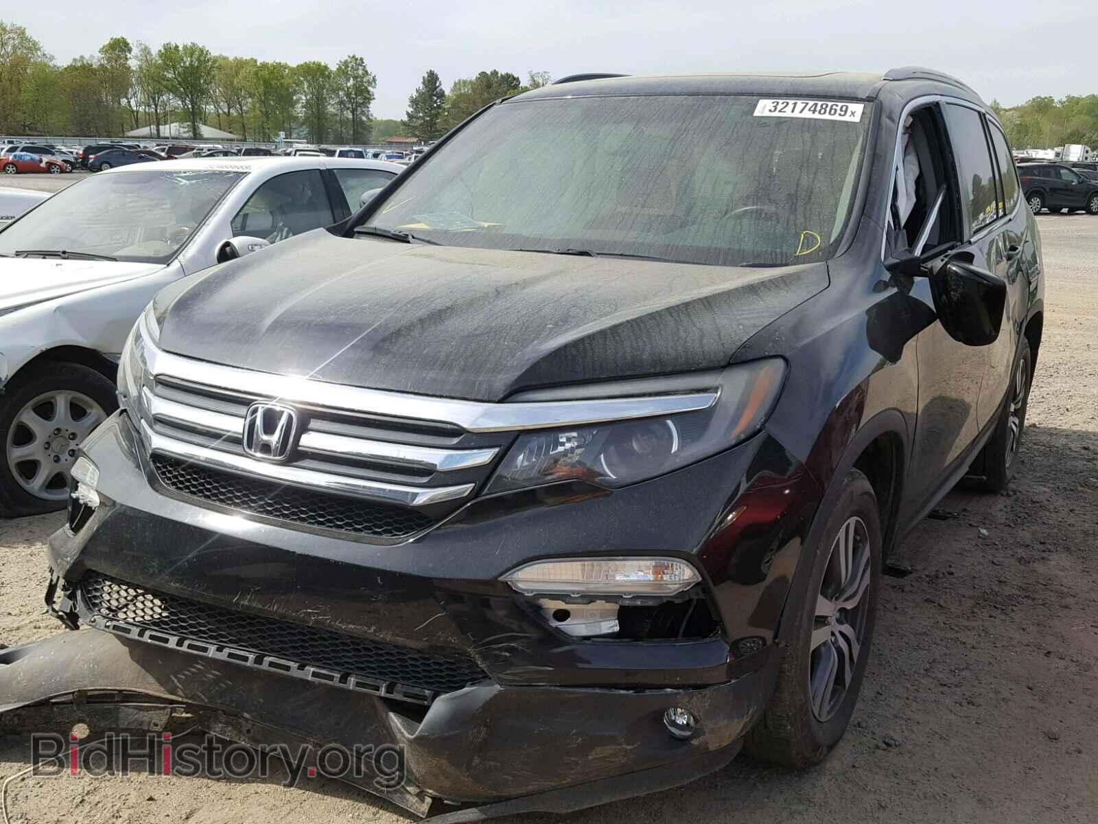 2016 HONDA PILOT EXL - VIN: 5FNYF5H86GB014005 - Фото 2