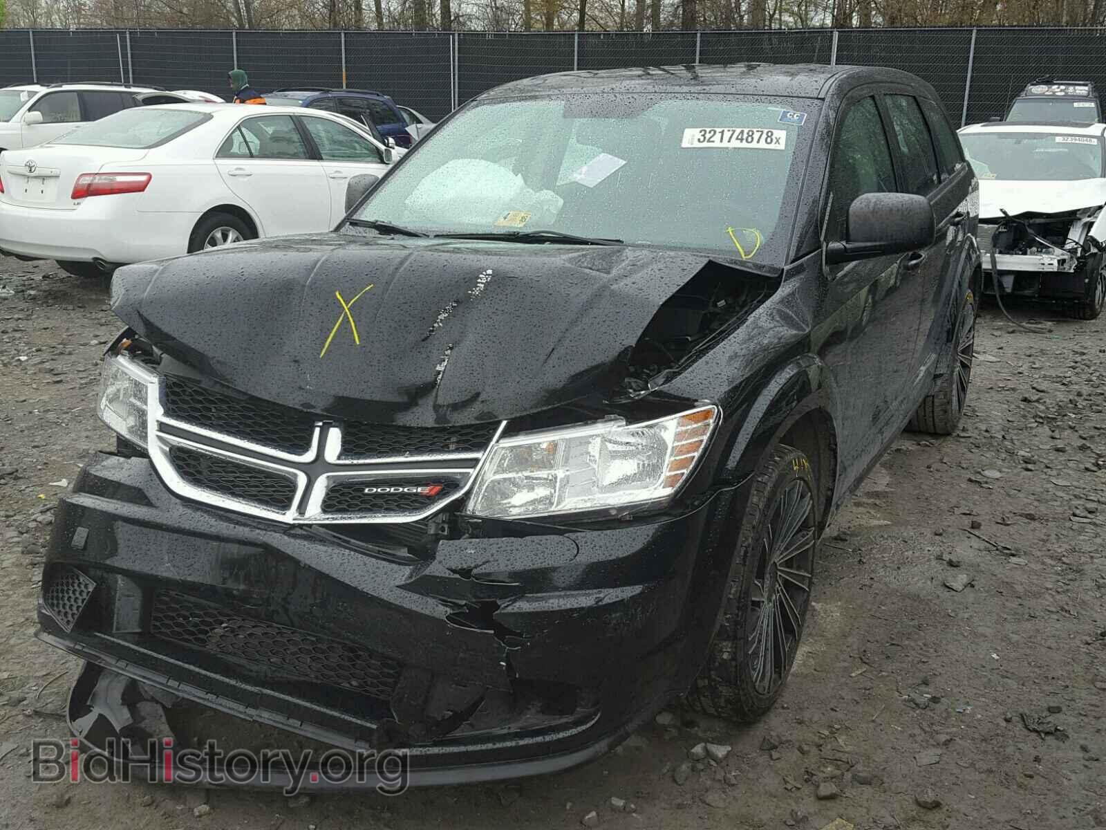 2014 DODGE JOURNEY - VIN: 3C4PDCAB8ET234840 - Фото 2