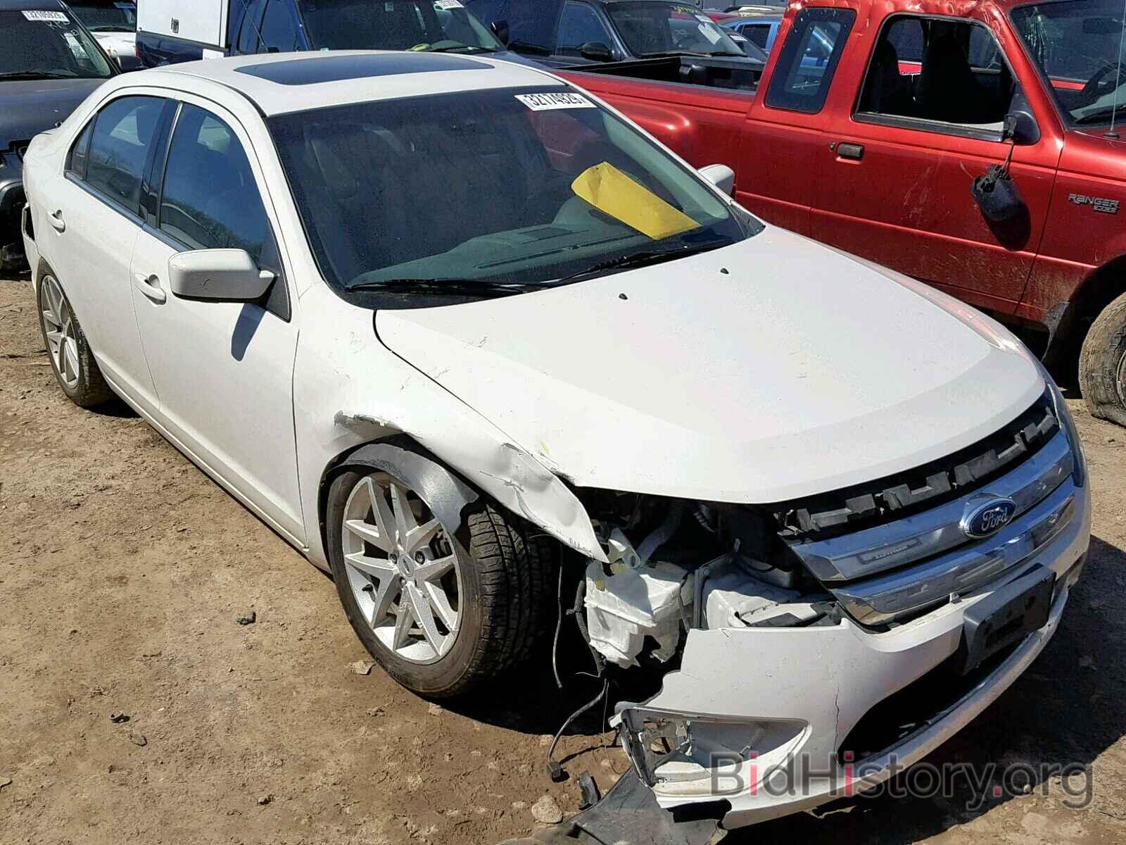 Photo 3FAHP0JG7CR142544 - FORD FUSION SEL 2012