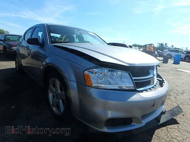 Фотография 1C3CDZAB2DN648653 - DODGE AVENGER 2013