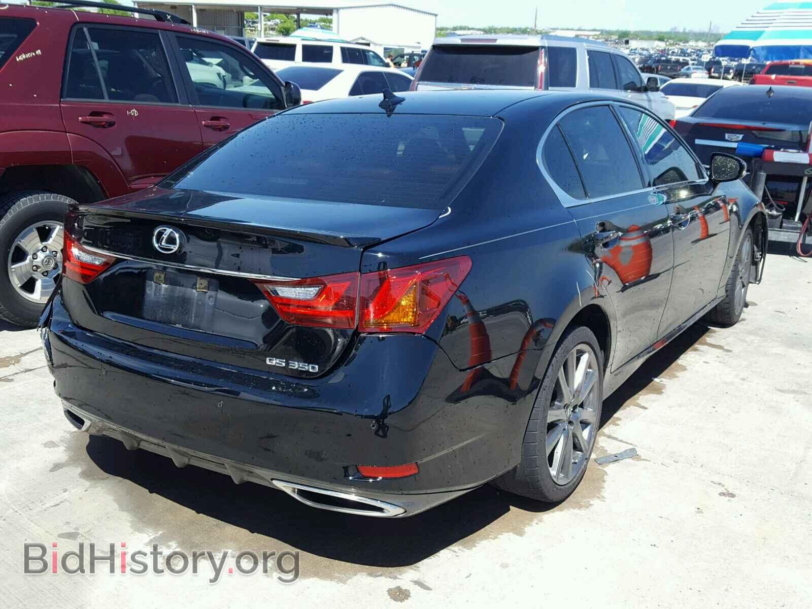2013 LEXUS GS350 - VIN: JTHBE1BL6D5008859 - Фото 4