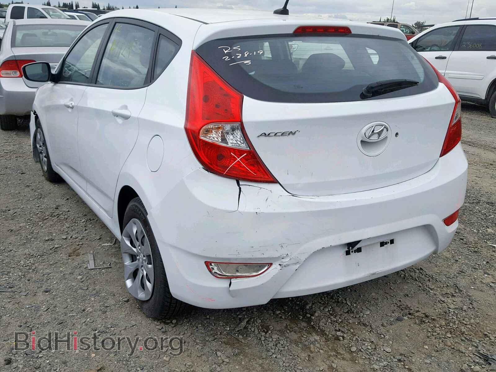 2017 HYUNDAI ACCENT - VIN: KMHCT5AE4HU336763 - Фото 3