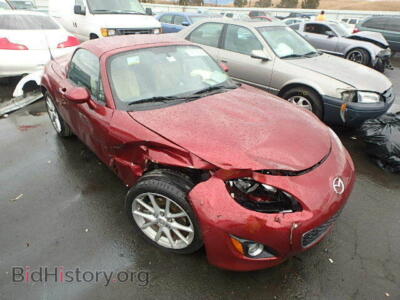 2011 Mazda MIATA MX-5 Miata, темно-бордовый — VIN JM1NC2PF3B0218486, Copart