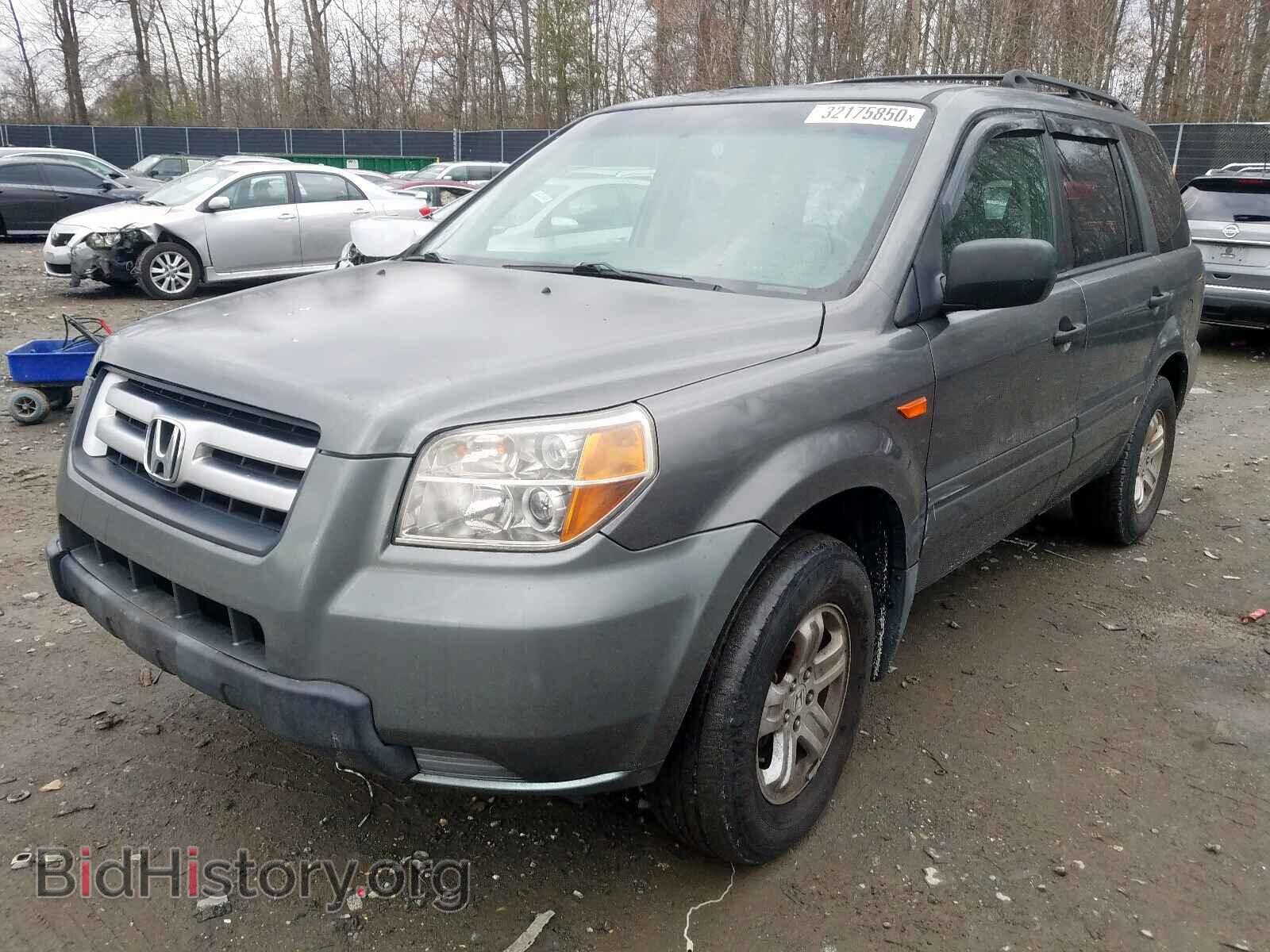 2007 HONDA PILOT - VIN: 5FNYF28157B004485 - Фото 2
