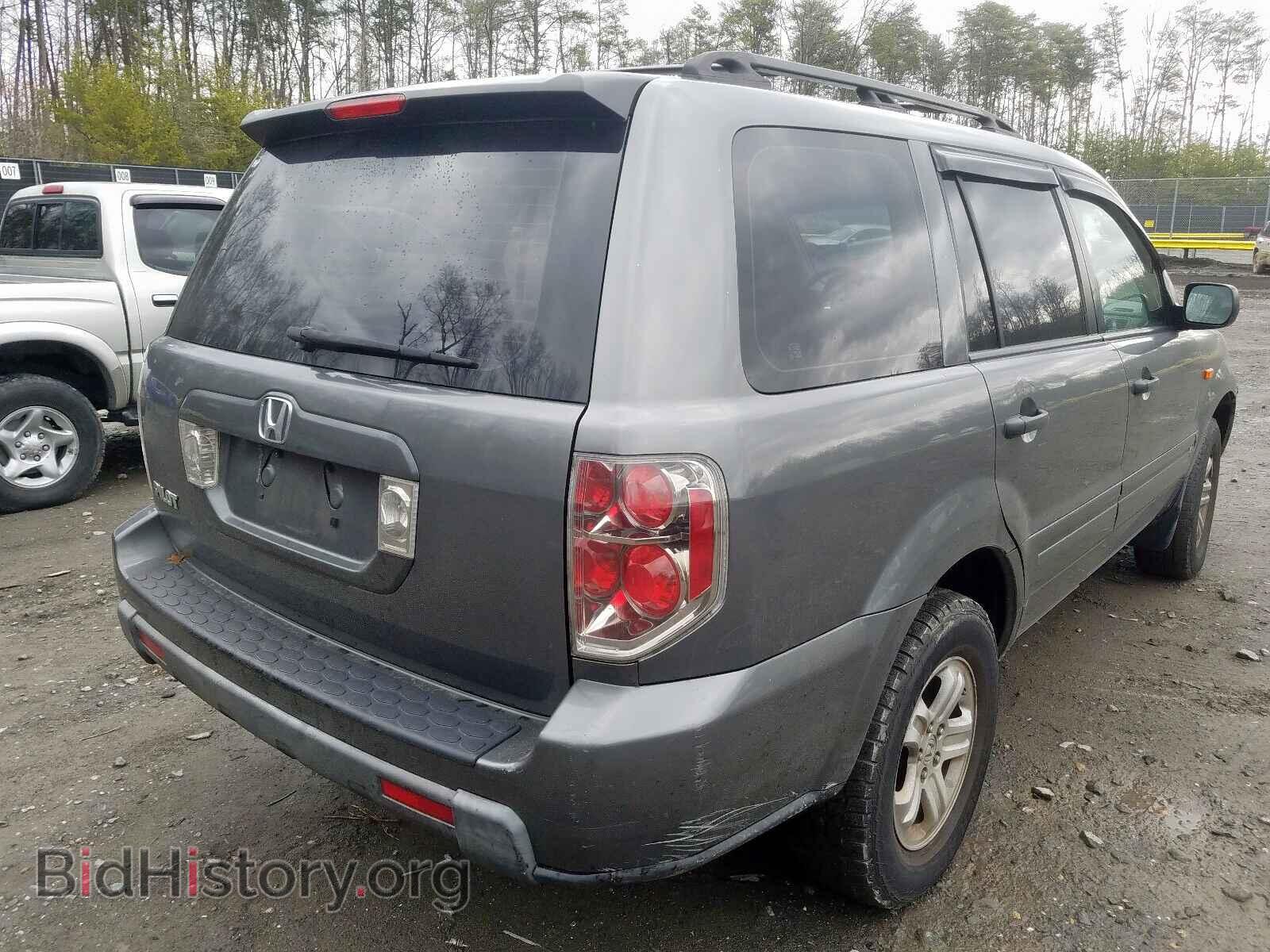 2007 HONDA PILOT - VIN: 5FNYF28157B004485 - Фото 4