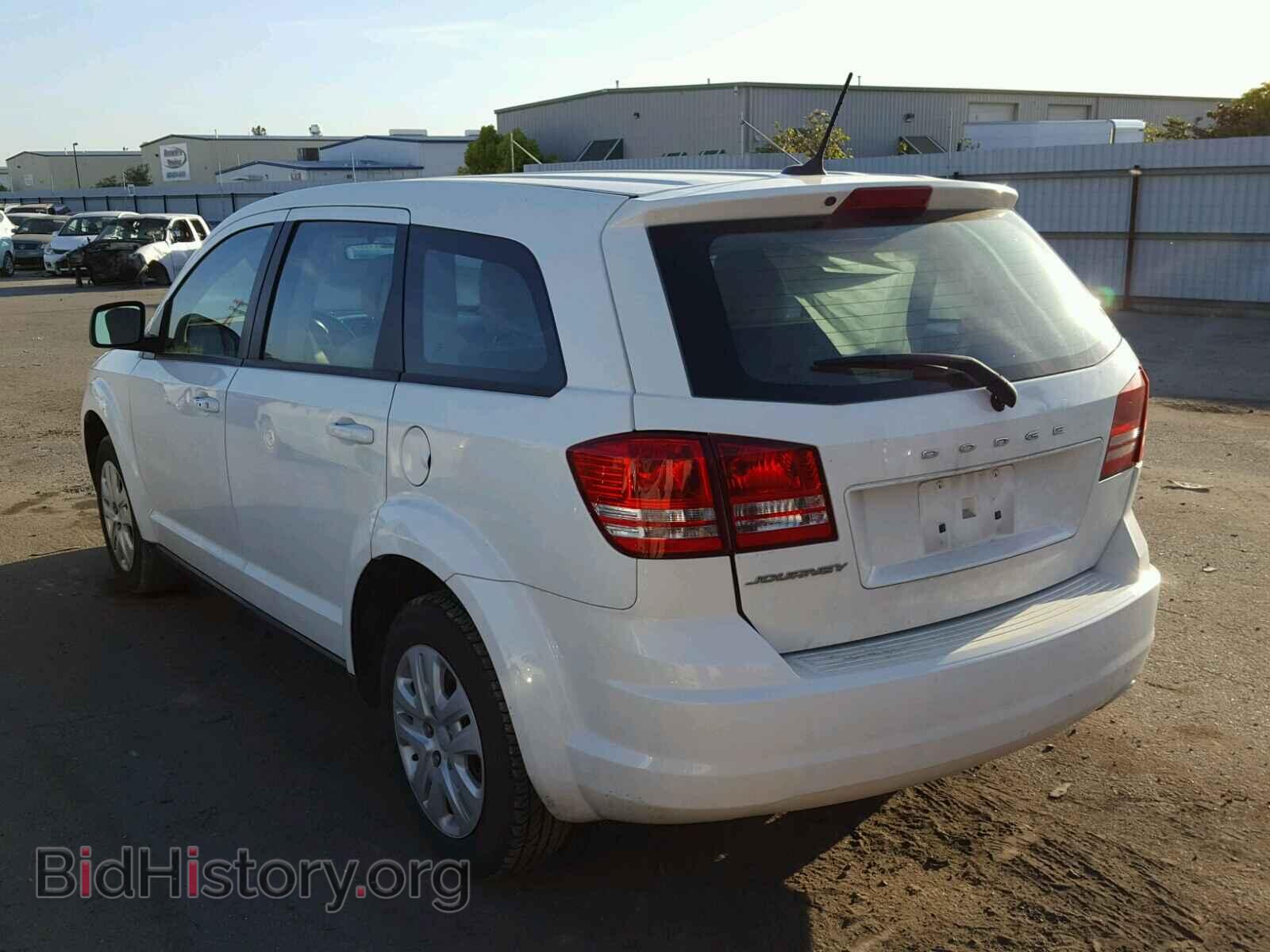 2014 DODGE JOURNEY - VIN: 3C4PDCAB3ET102231 - Фото 3