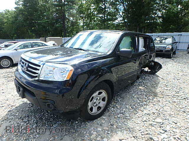 2013 HONDA PILOT - VIN: 5FNYF4H29DB016185 - Фото 2